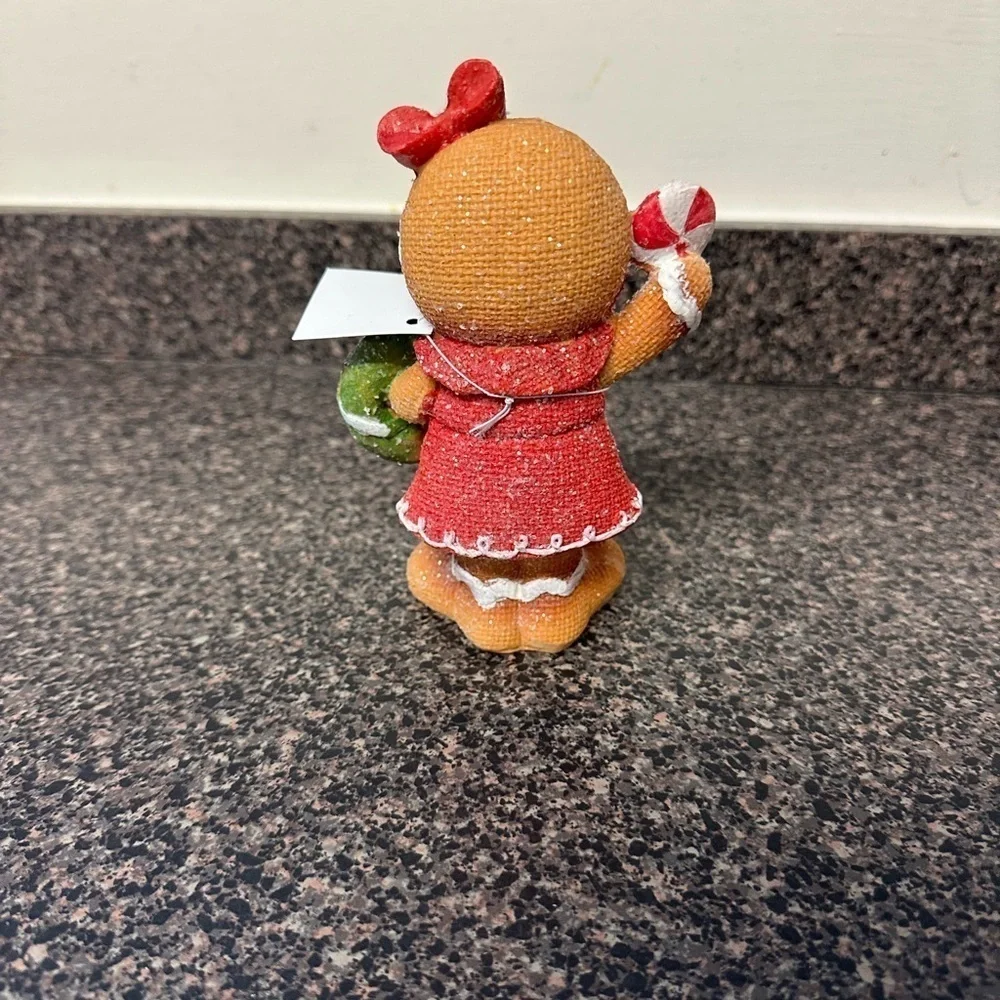 Gingerbread Christmas Girl Decor